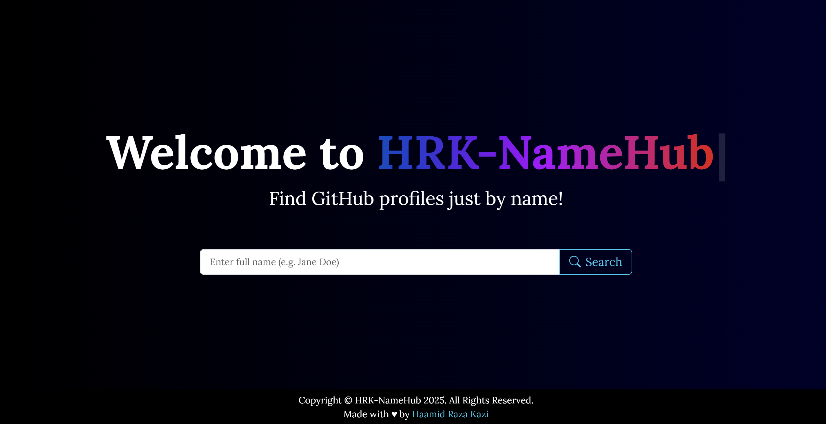 HRK-NameHub