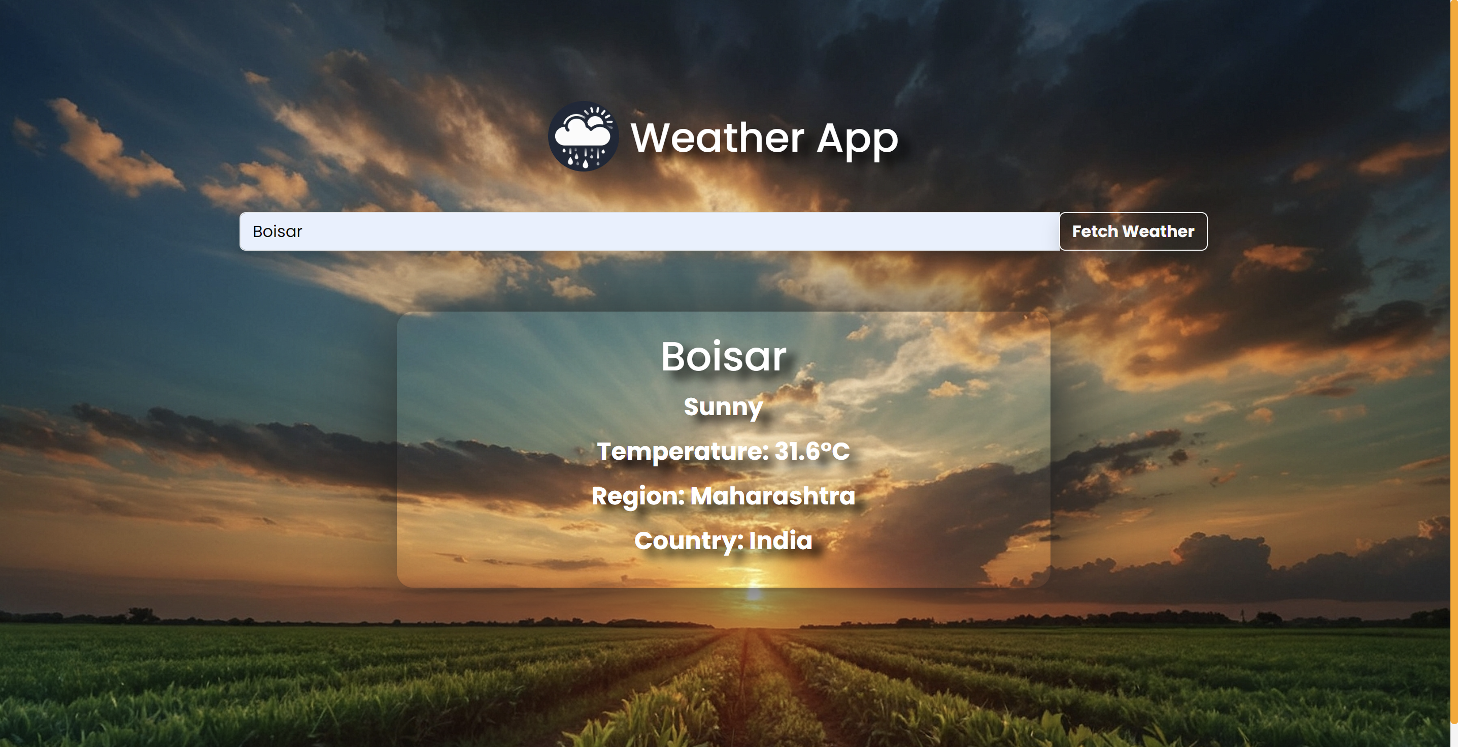 Weather App